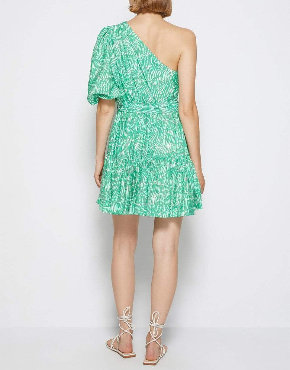 SIMKHAI-Adriana One Shoulder Mini Dress-