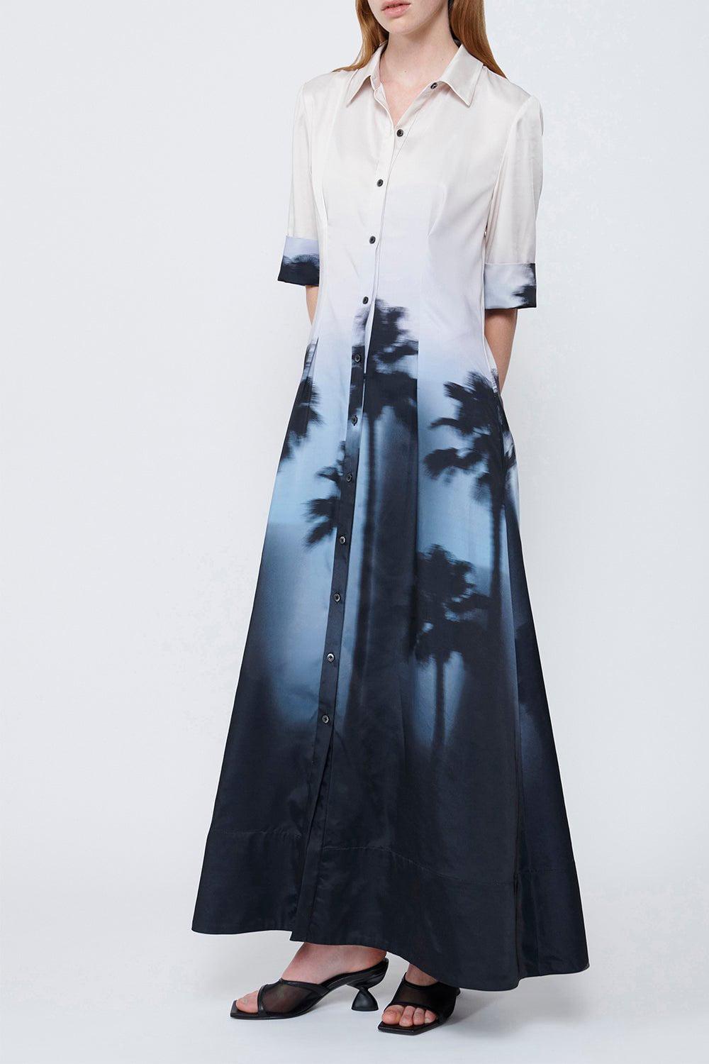 SIMKHAI-Claudine Shirt Dress-