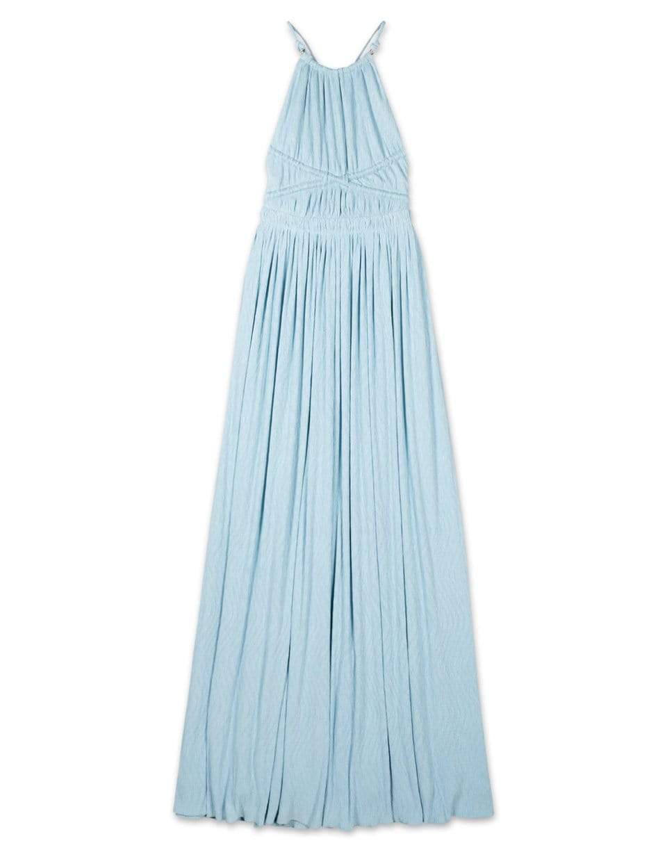 SIMKHAI-Lillee Open Back Maxi Dress-