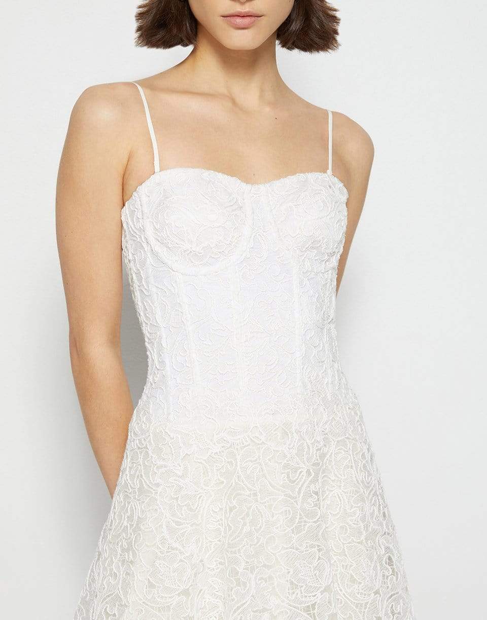 SIMKHAI-Harlow Lace Midi Dress-