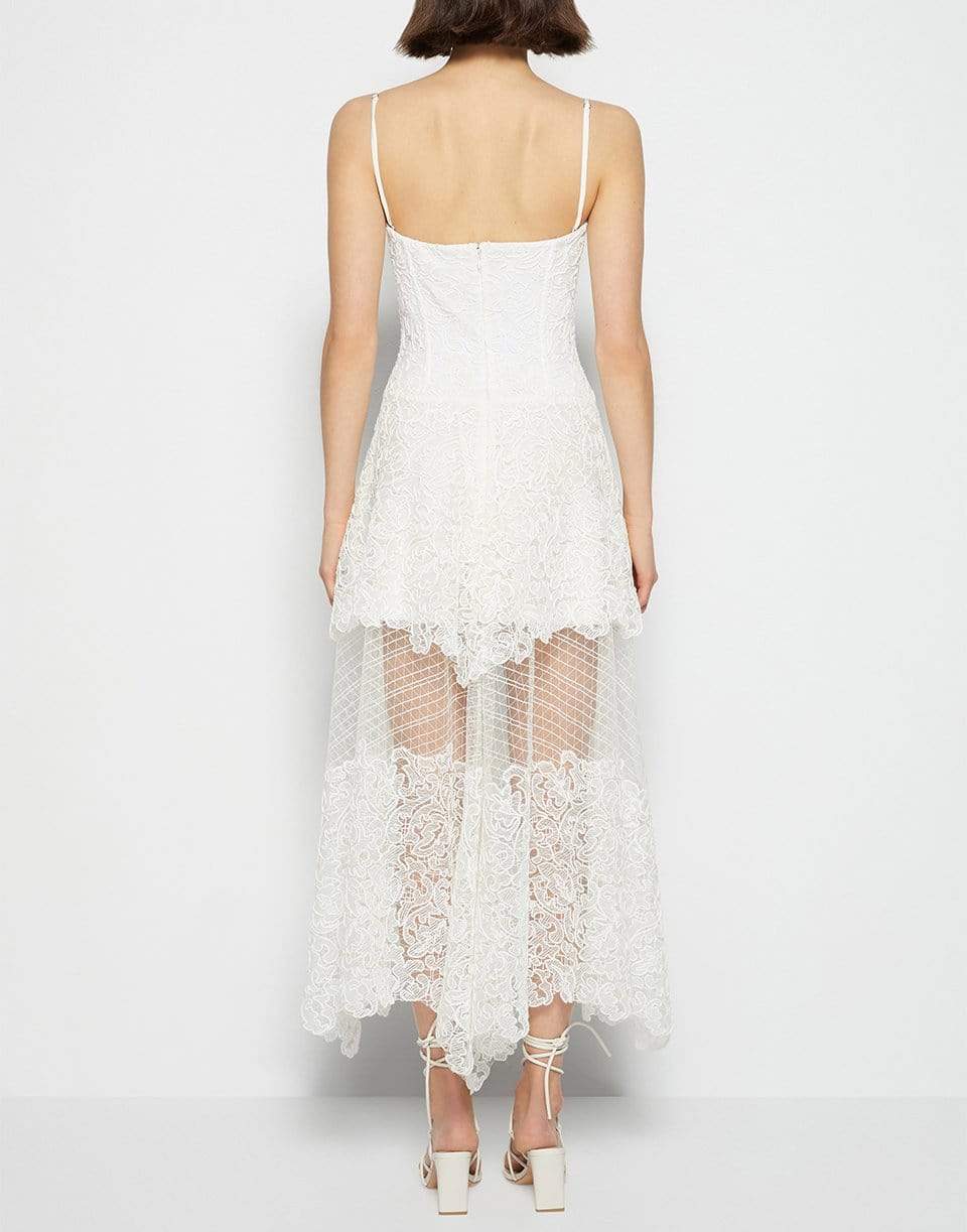 SIMKHAI-Harlow Lace Midi Dress-