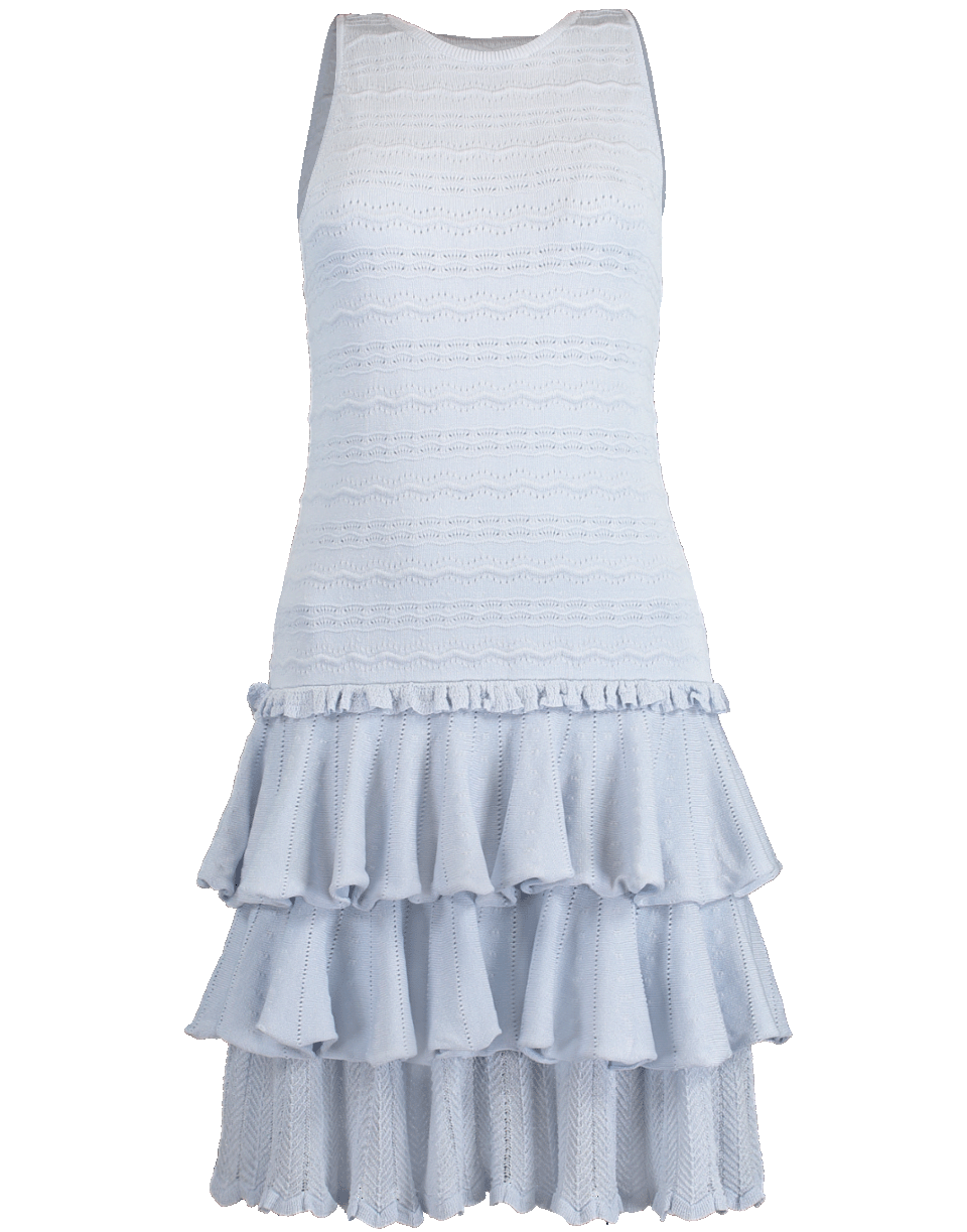 SIMKHAI-Tiered Lace Applique Dress-