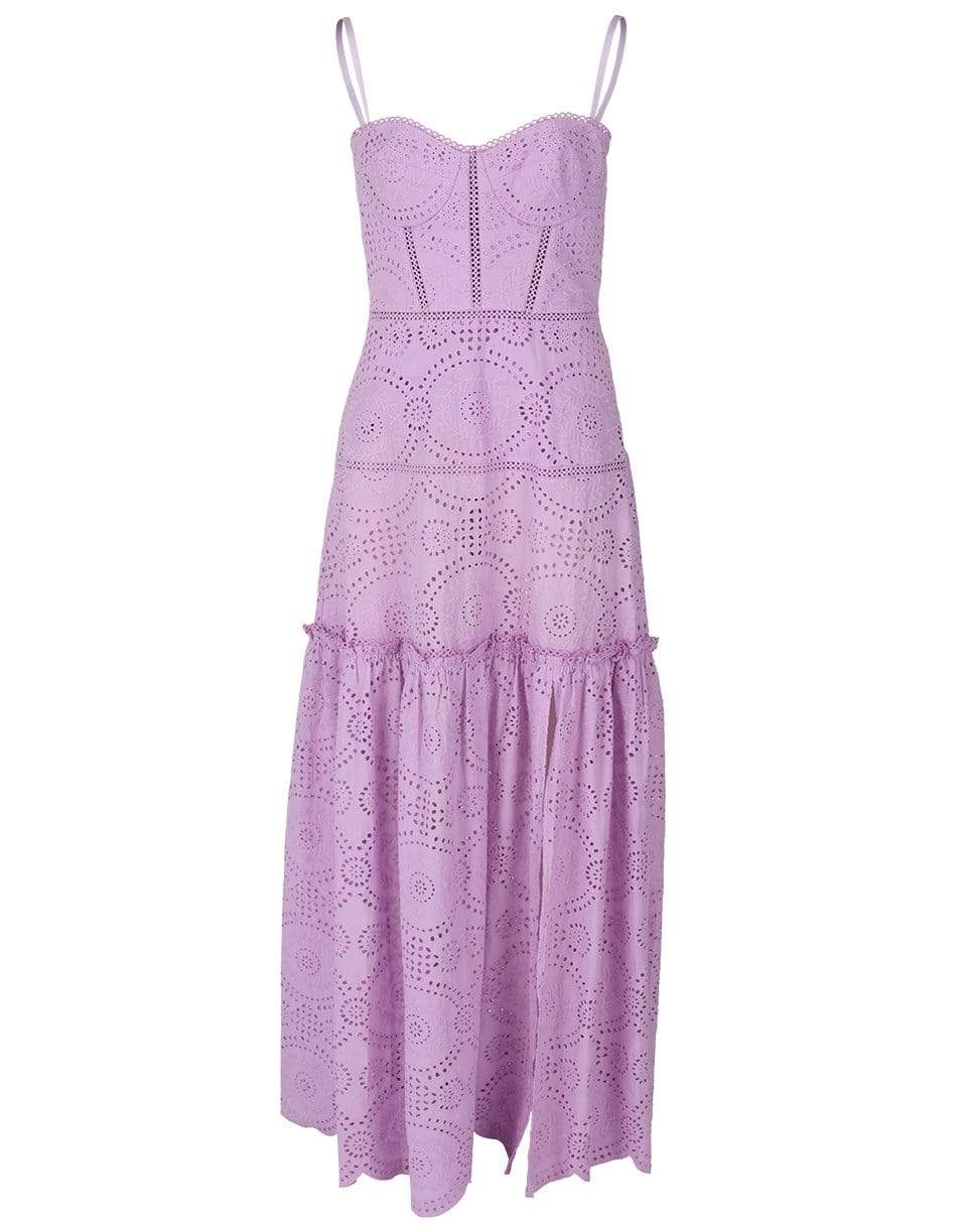 SIMKHAI-Juliette Broderie Anglaise Bustier Dress-