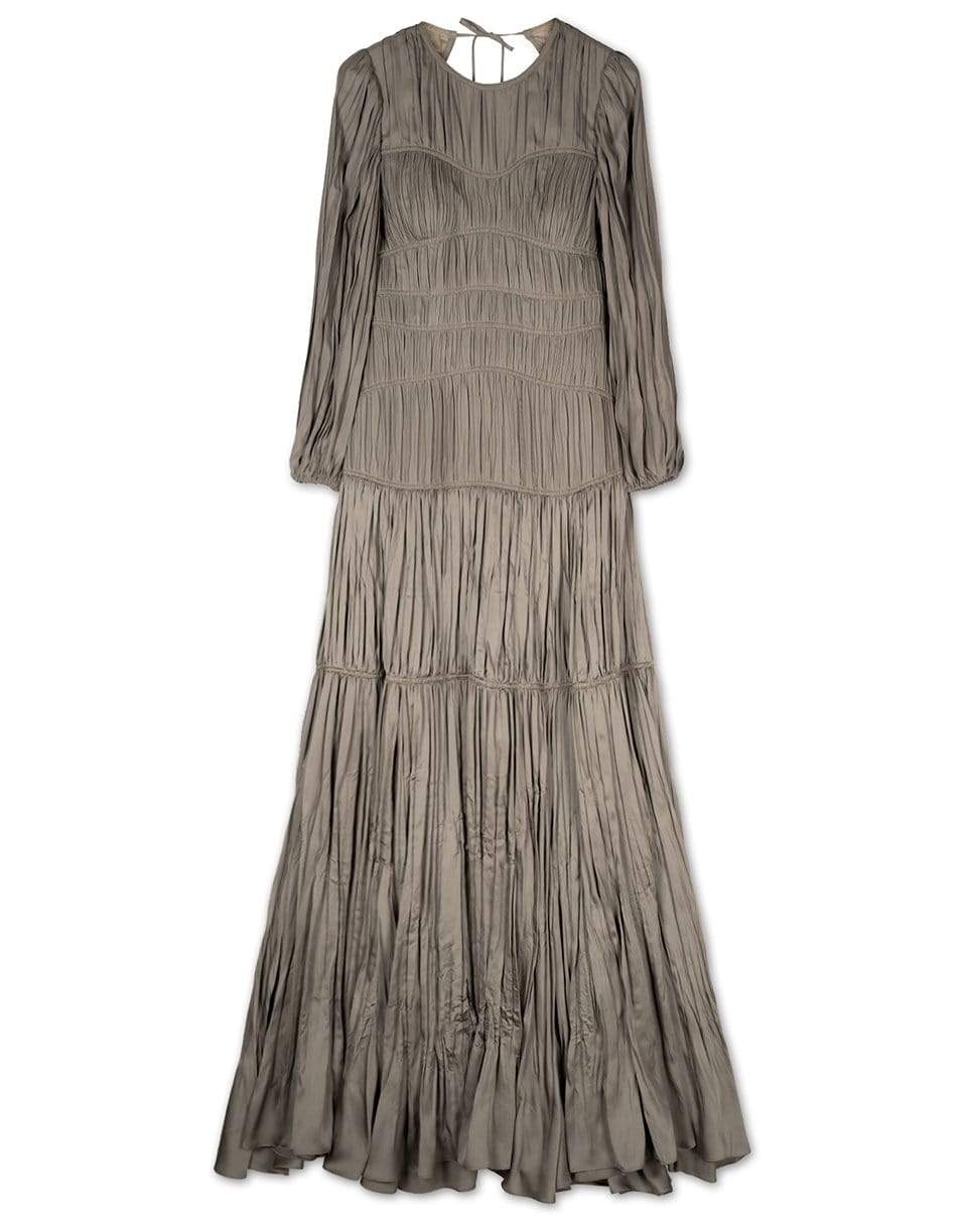 SIMKHAI-Malia Mushroom Pleat Dress-