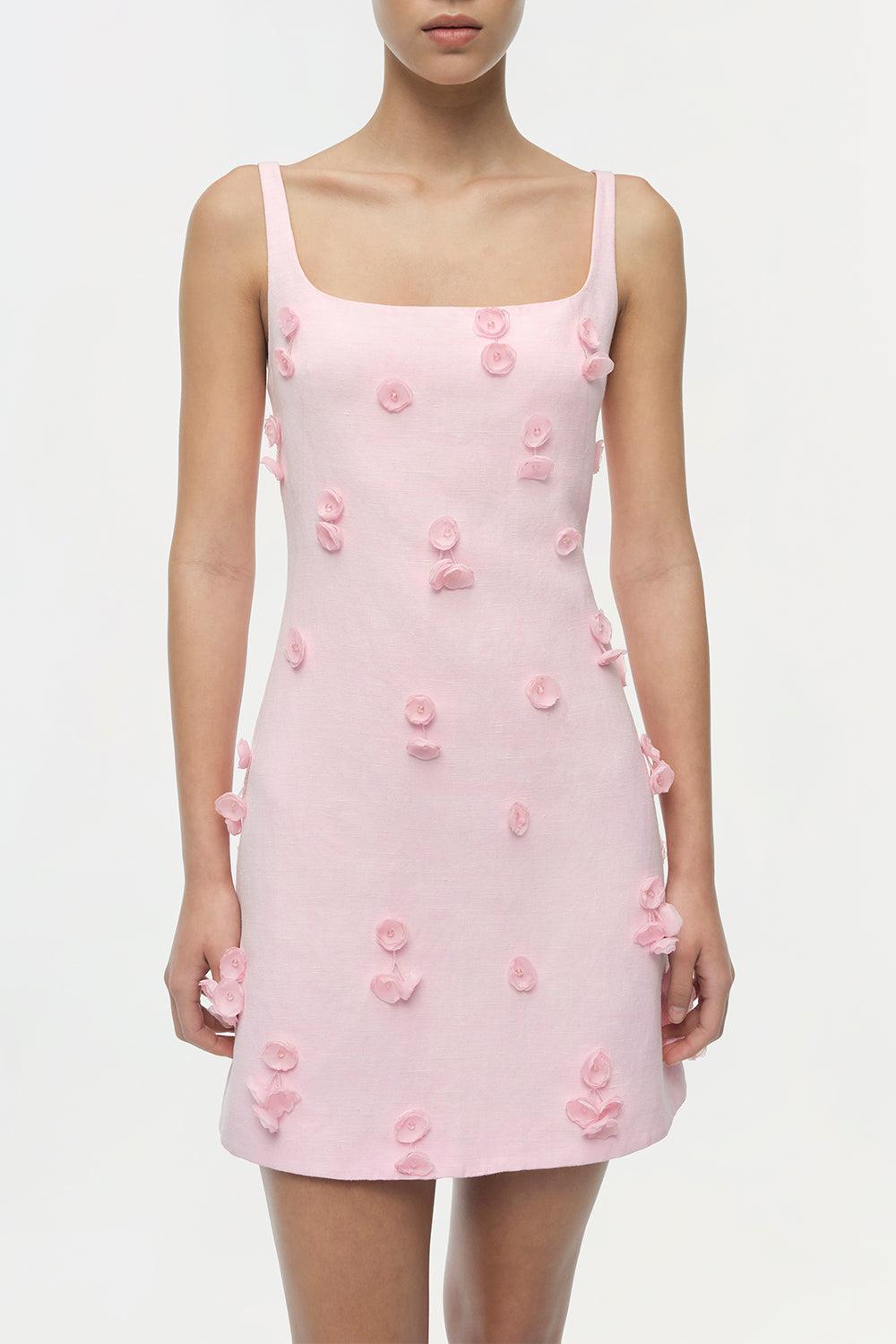 Cailinn Dress - Tulip-PINK-2-CLOTHINGDRESSCASUAL-SIMKHAI