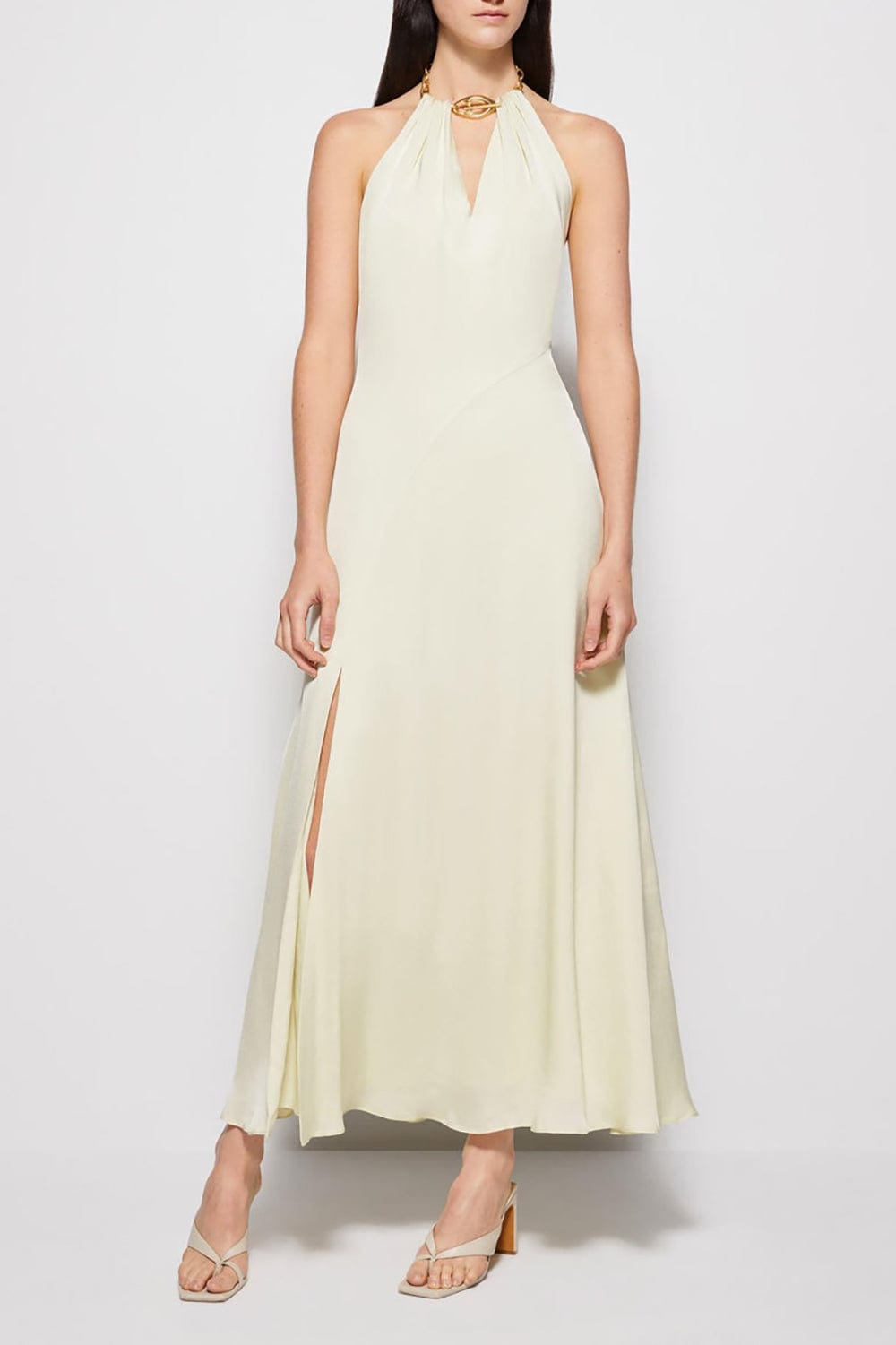 SIMKHAI-Leoni Neck Dress-