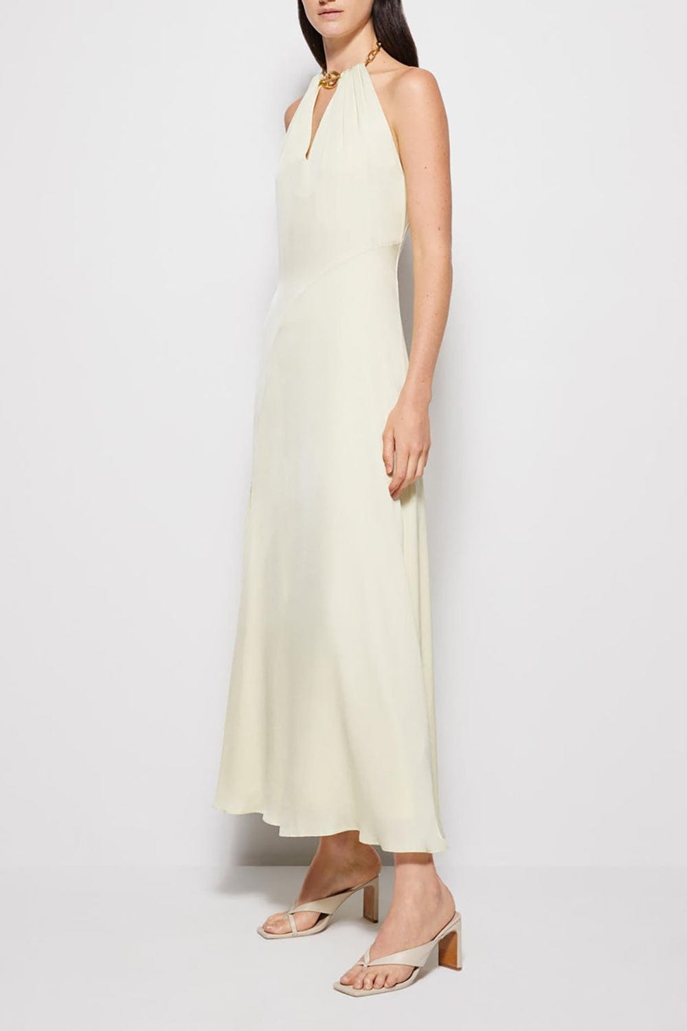 SIMKHAI-Leoni Neck Dress-