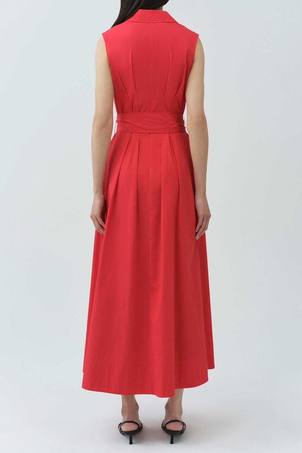 Genny Dress-RED-XS-CLOTHINGDRESSCASUAL-SIMKHAI