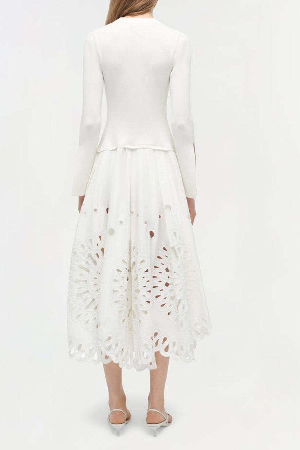 Daila Midi Dress-WHITE-XS-CLOTHINGDRESSCASUAL-SIMKHAI