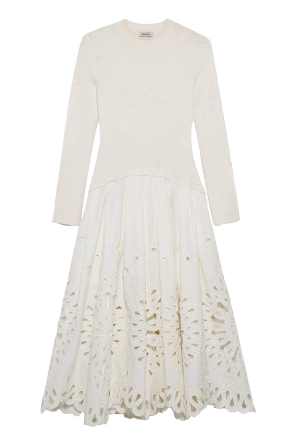 Daila Midi Dress-WHITE-XS-CLOTHINGDRESSCASUAL-SIMKHAI