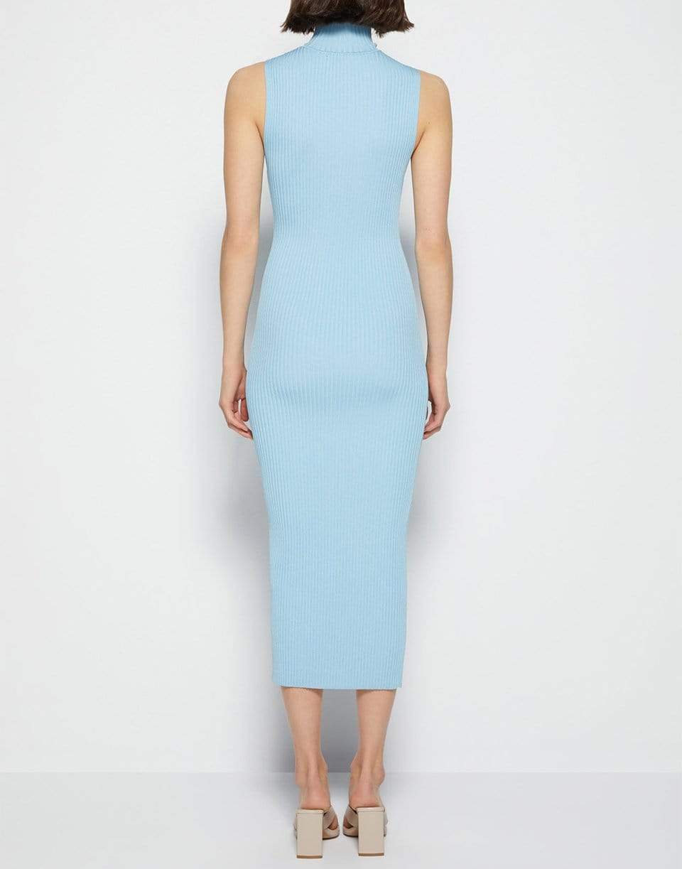 SIMKHAI-Ava Turtleneck Lace Dress-