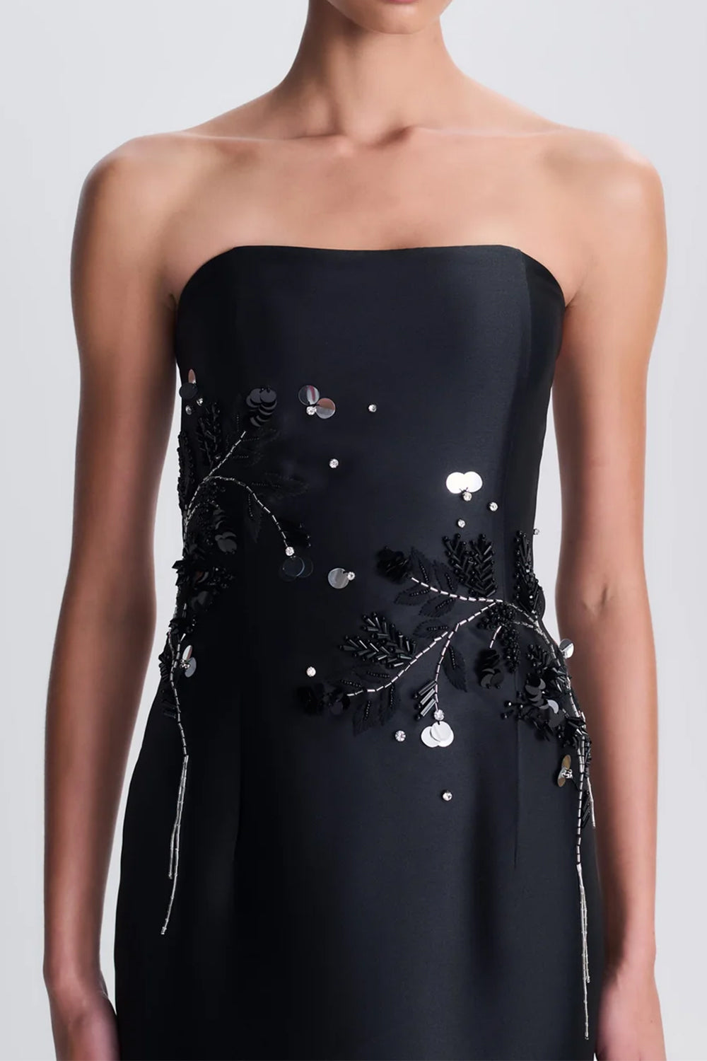 Zirelle Sleeveless Gown - Black-BLACK-4-CLOTHINGDRESSGOWN-SIMKHAI