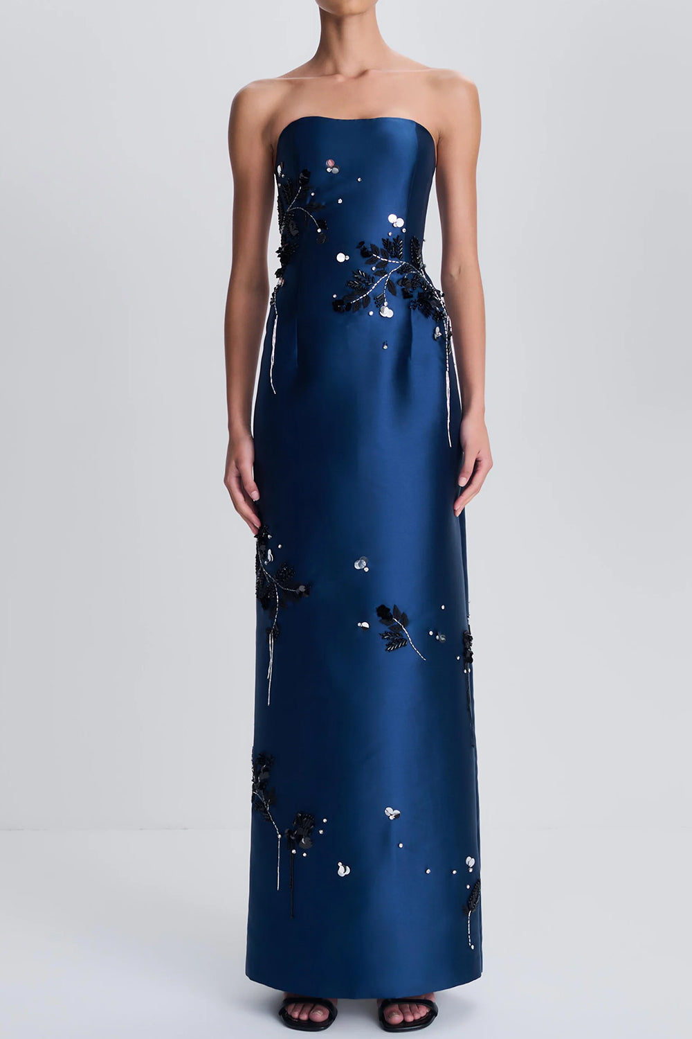 Zirelle Sleeveless Gown - Ink-BLUE-2-CLOTHINGDRESSGOWN-SIMKHAI