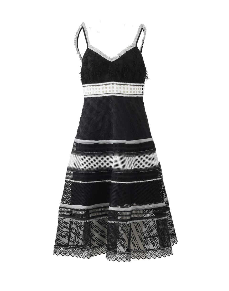 SIMKHAI-Fringe Track Dress-