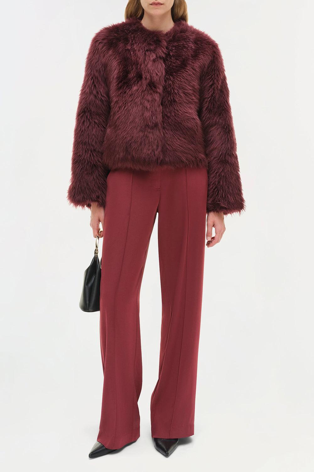 Natasha Jacket - Cranberry-CRANBRRY-XS-CLOTHINGJACKETCASUAL-SIMKHAI