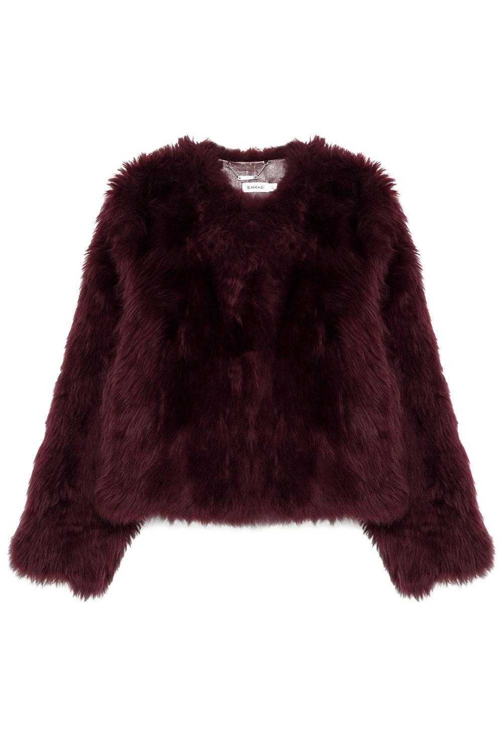 Natasha Jacket - Cranberry-CRANBRRY-XS-CLOTHINGJACKETCASUAL-SIMKHAI