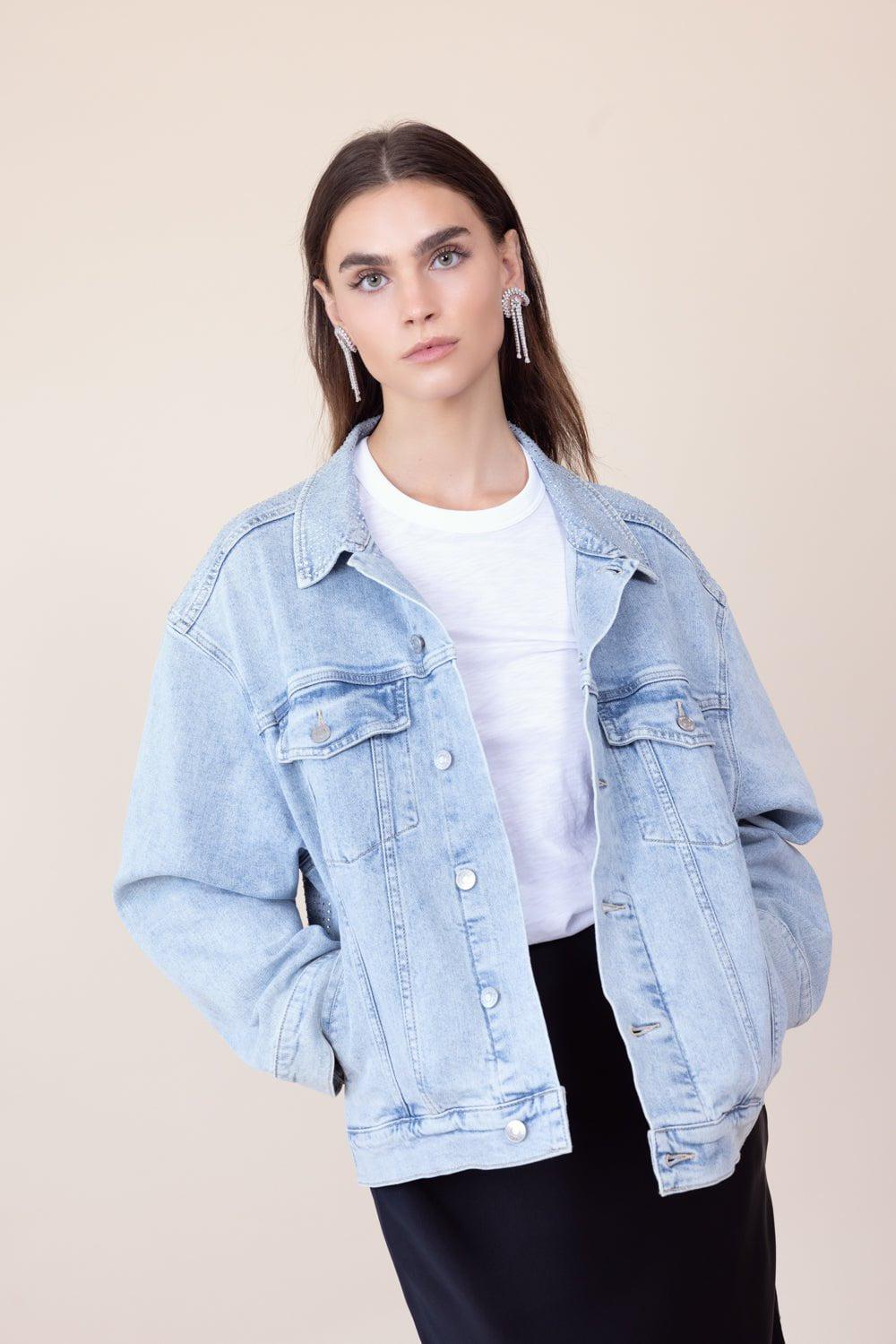 SIMKHAI-Lambert Denim Jacket-