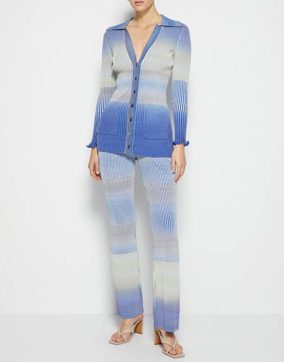 SIMKHAI-Havyn Striped Knit Pants-