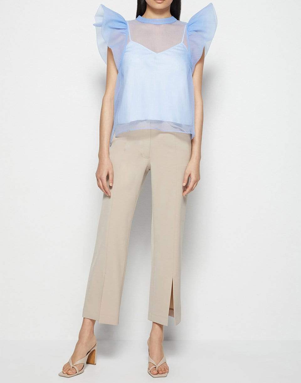 SIMKHAI-Ivy Eco-Twill Pant - Otter-