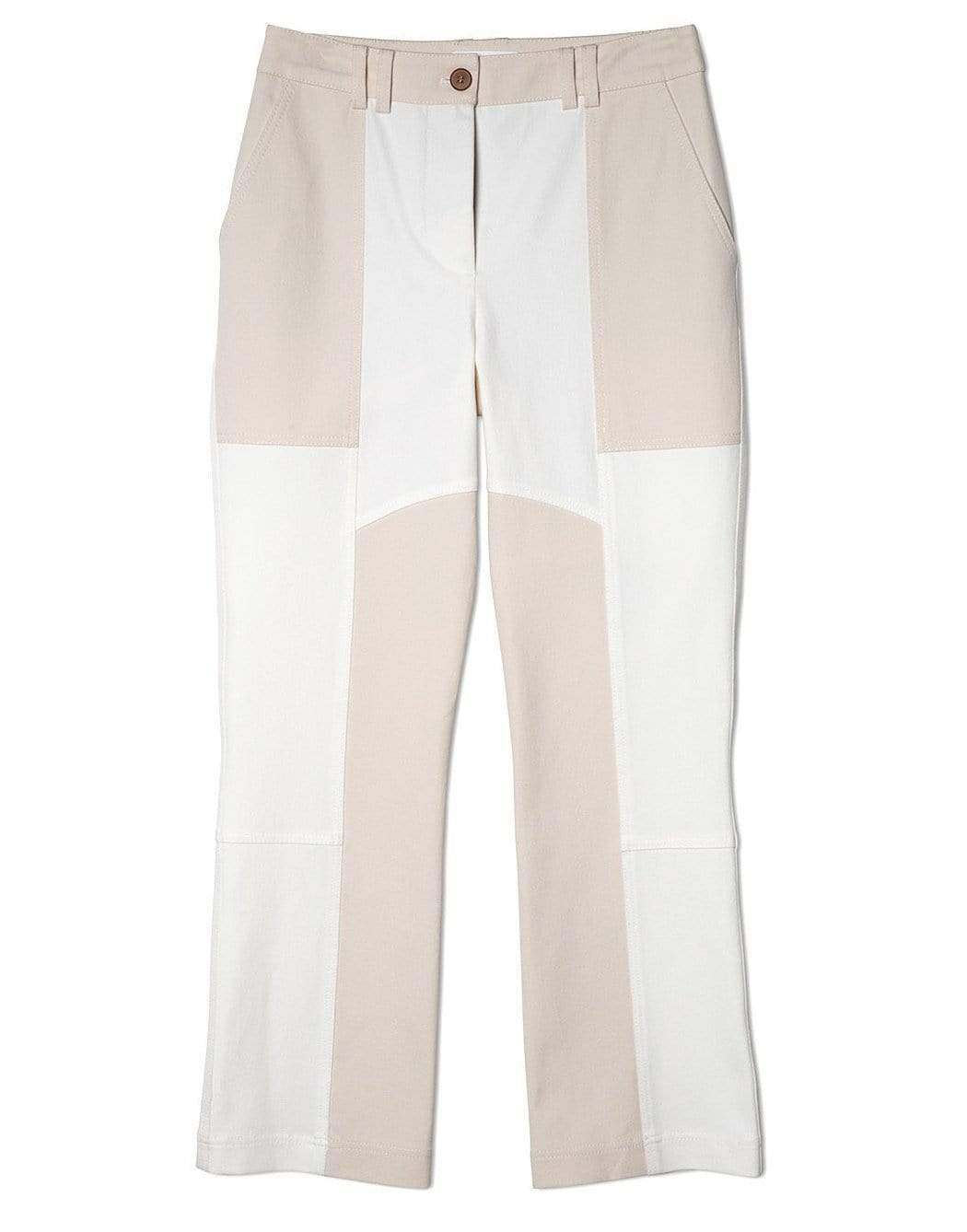SIMKHAI-Jesslyn Cropped Twill Flare Pant-