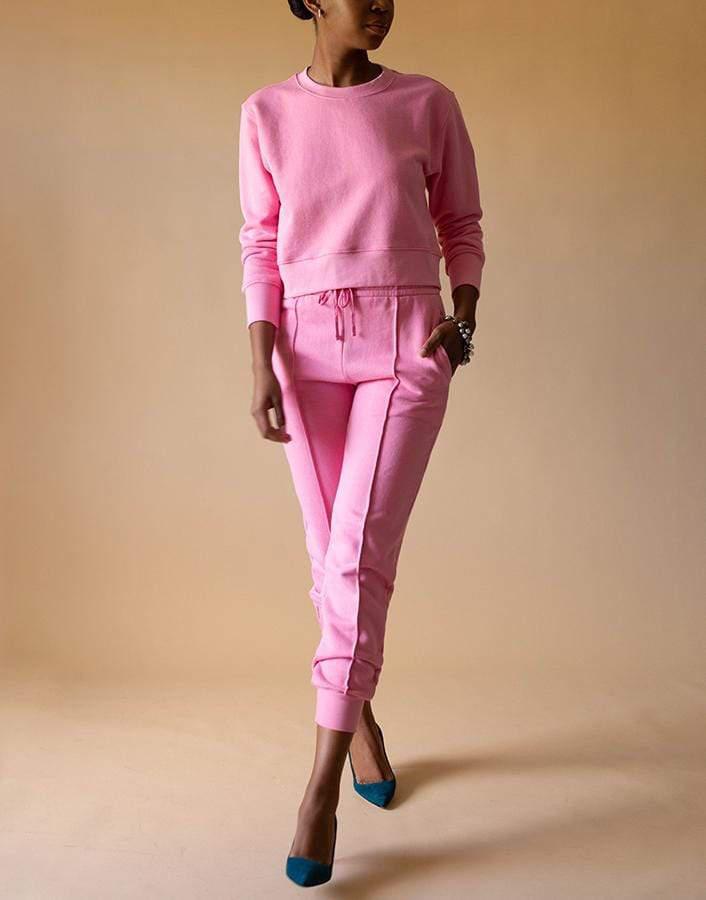 SIMKHAI-Niya Terry Sweatshirt Pant-