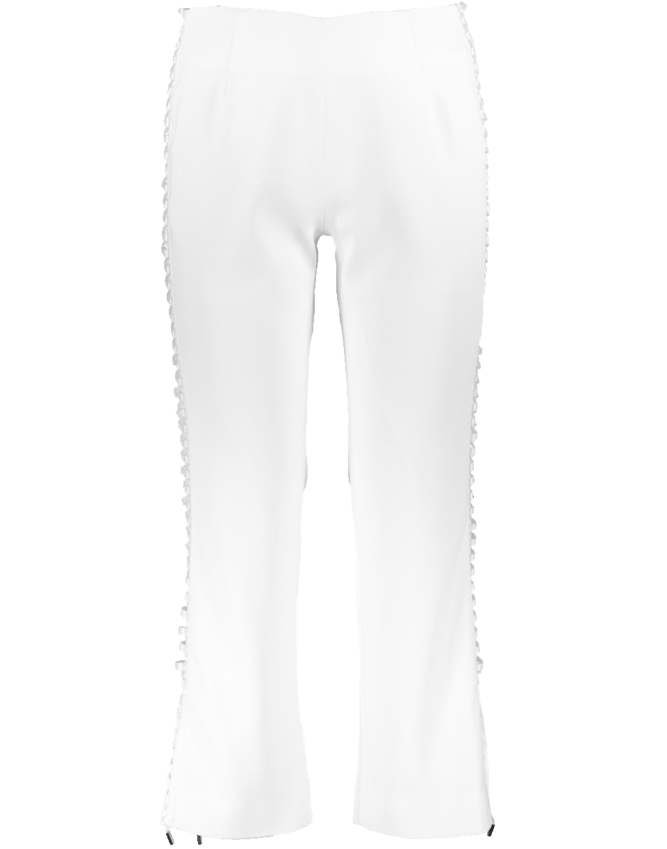 SIMKHAI-Laceup Crepe Pant-