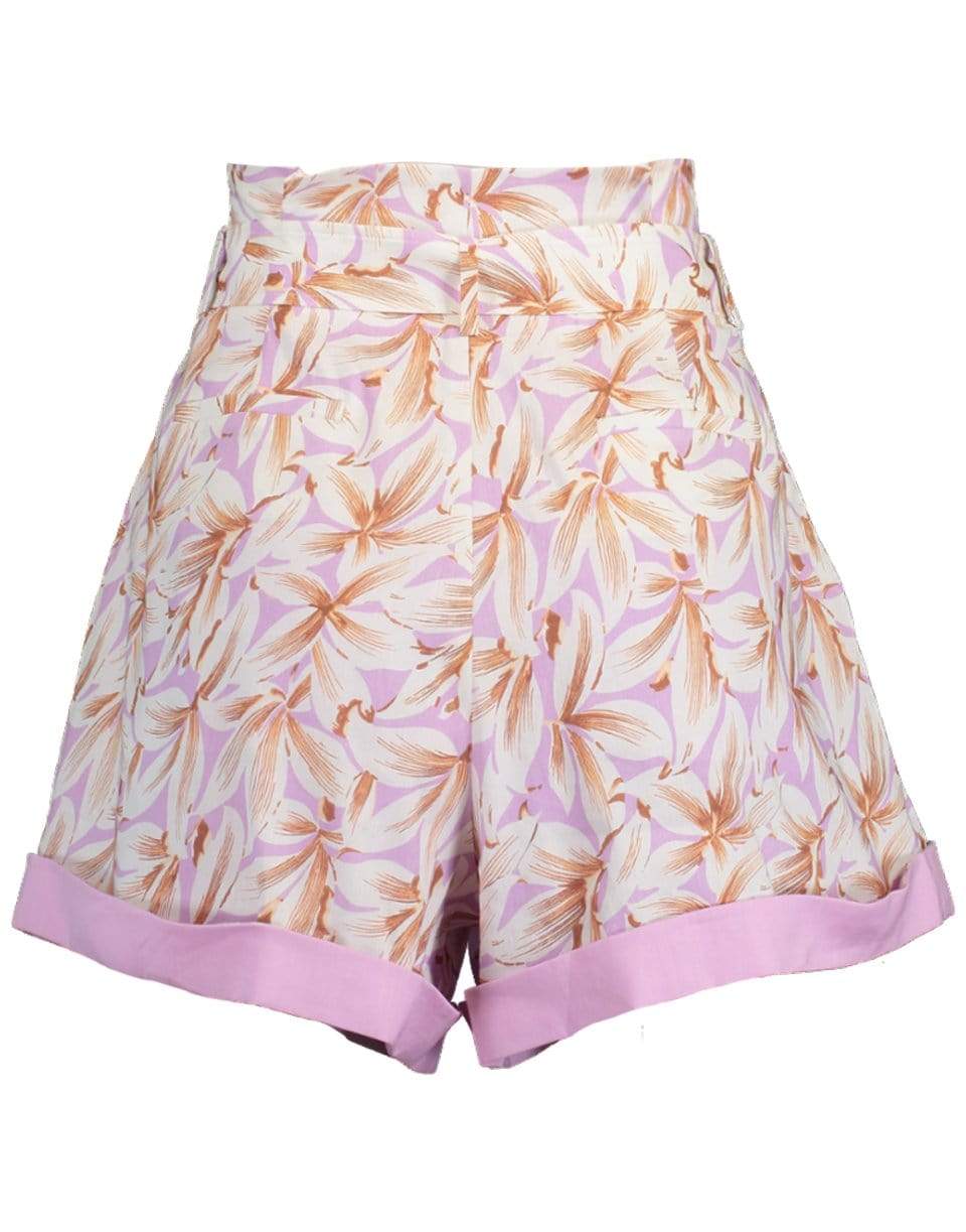 SIMKHAI-Lillian Floral Linen Shorts-