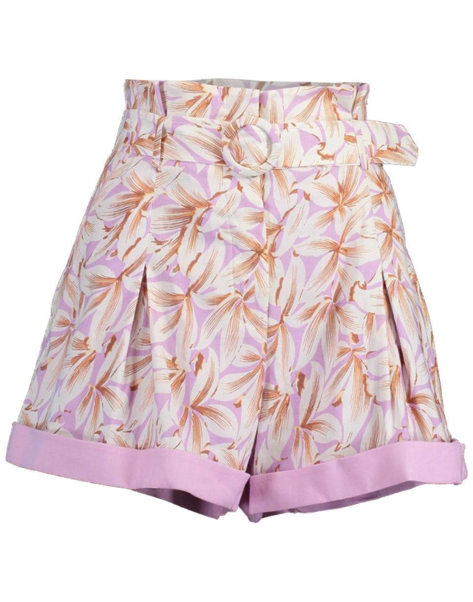 SIMKHAI-Lillian Floral Linen Shorts-