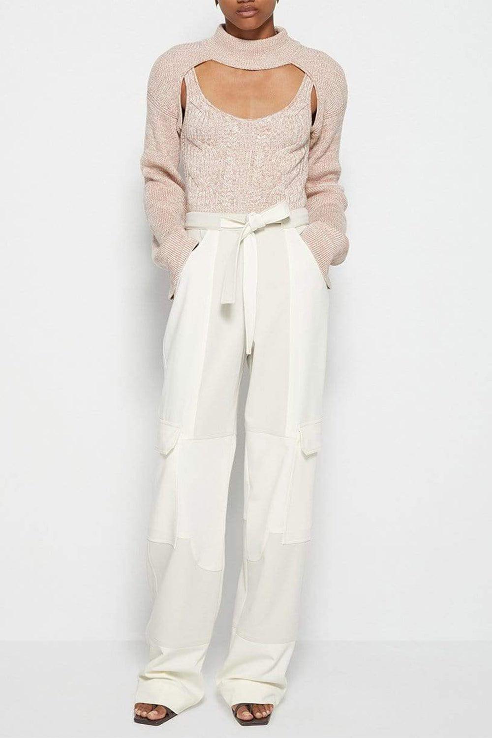 SIMKHAI-Serena Utility Wide Leg Pant-