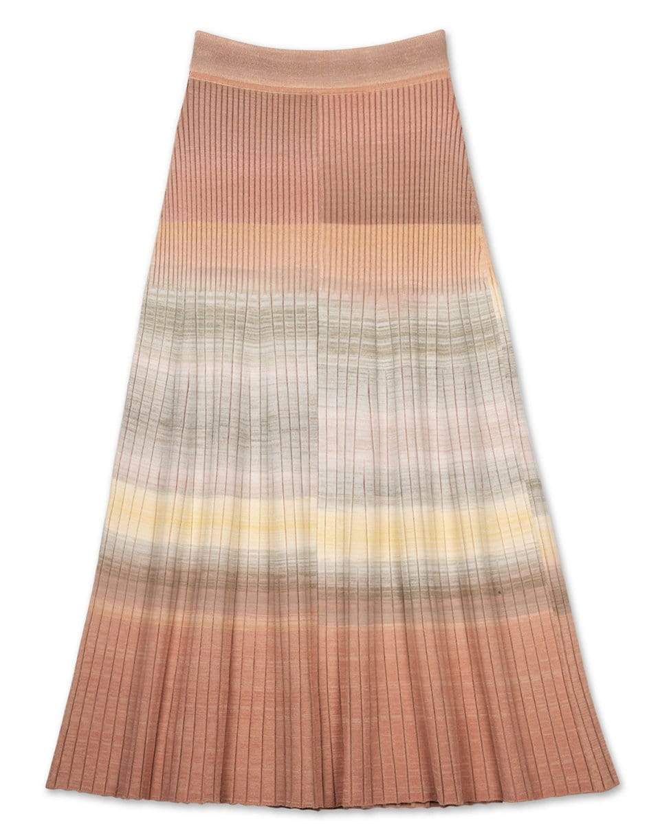 SIMKHAI-Nayeli Striped Maxi Skirt-