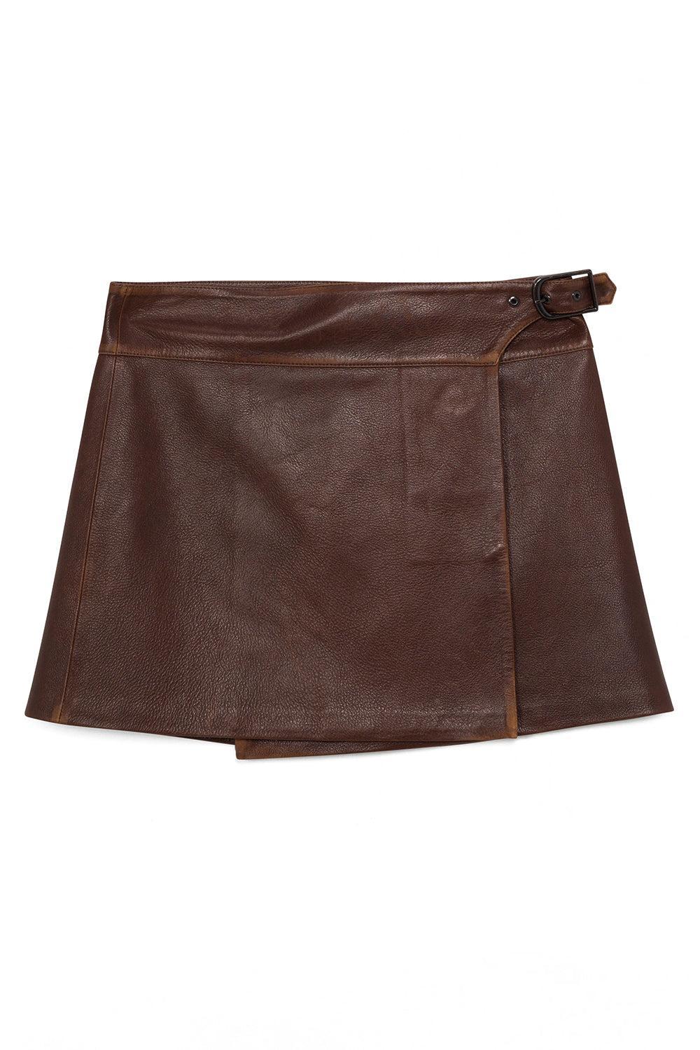 Madeline Mini Skirt-DSTRDCHO-2-CLOTHINGSKIRTMINI-SIMKHAI