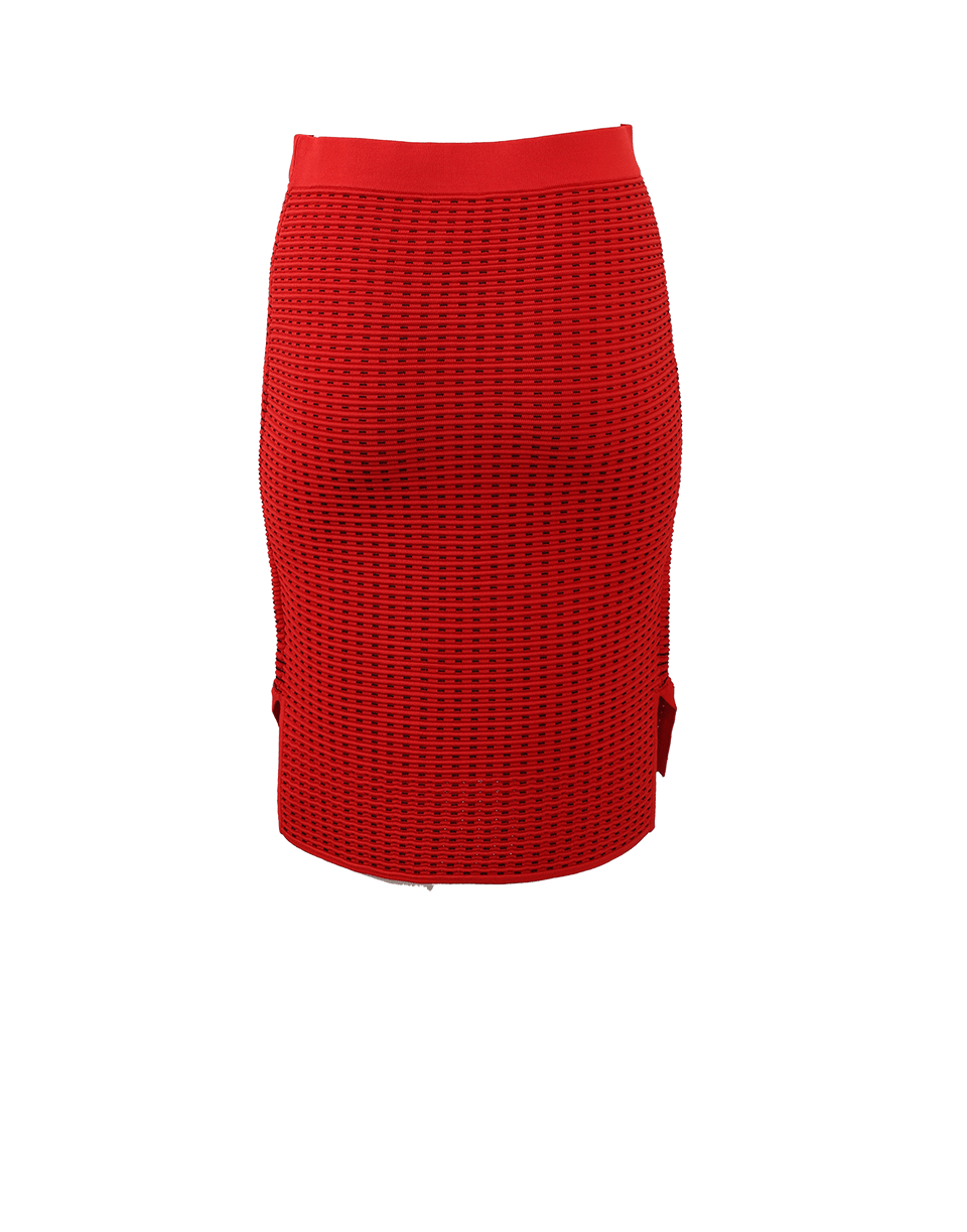 SIMKHAI-Mullet Dasha Knit Skirt-