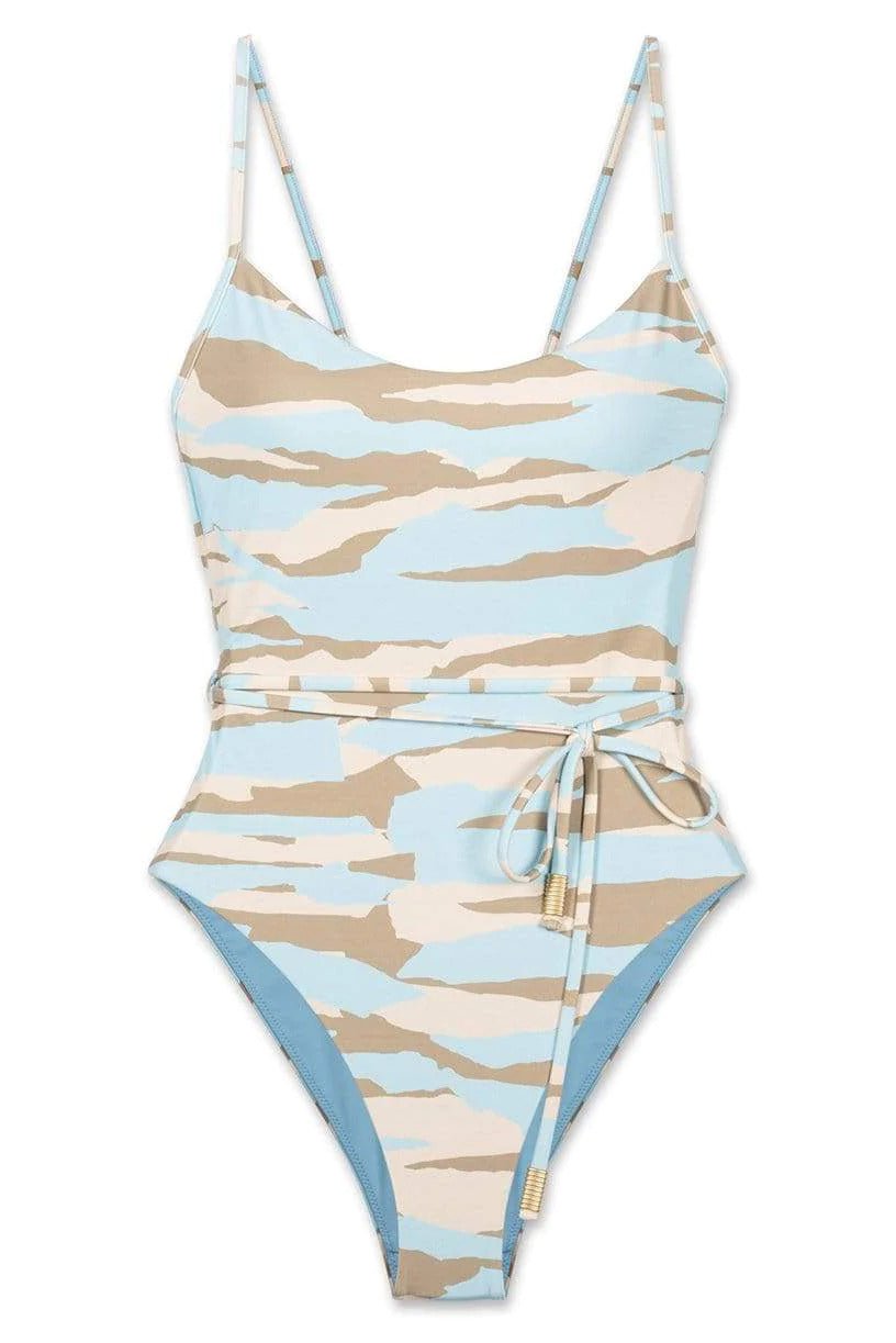 SIMKHAI-Chaya Scoop Neck Swimsuit-