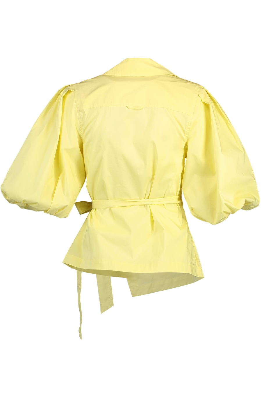 SIMKHAI-Aletta Poplin Wrapped Blouse-