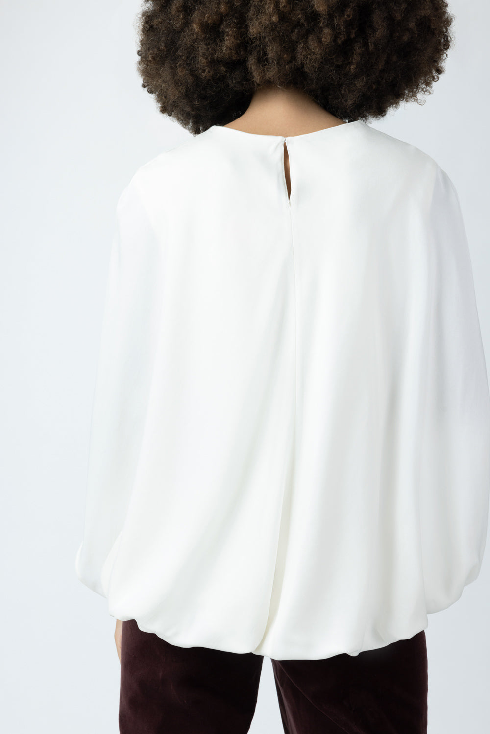 Lauren Cape Top-CREAM-XS-CLOTHINGTOPBLOUSE-SIMKHAI