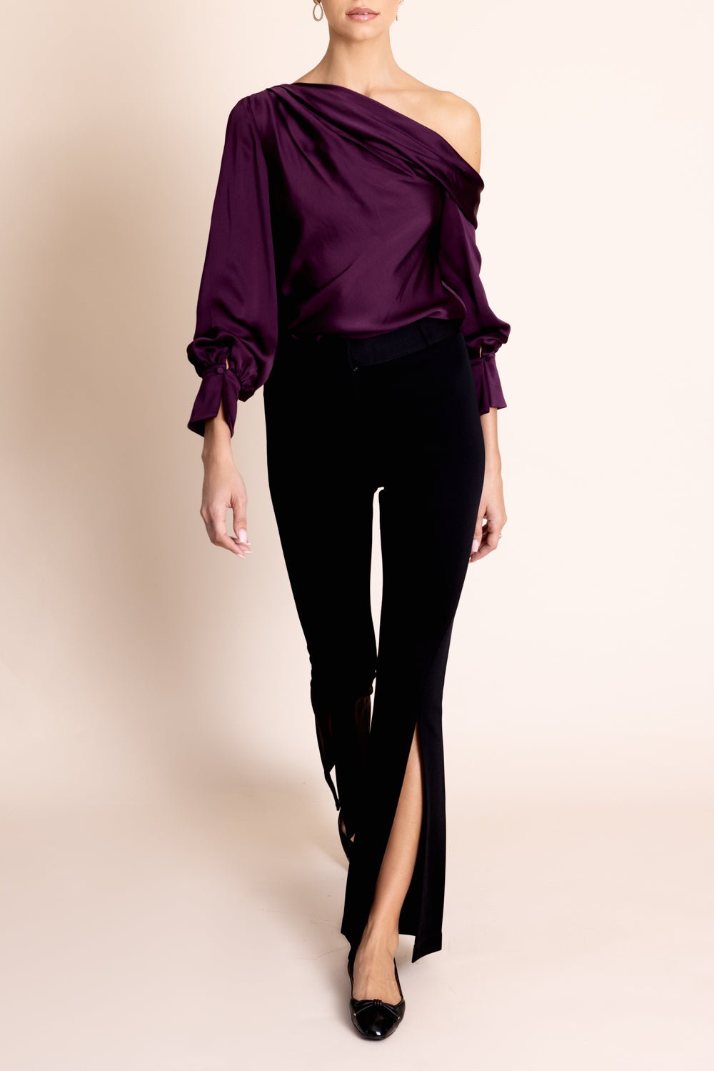 SIMKHAI-Alice Top - Plum-