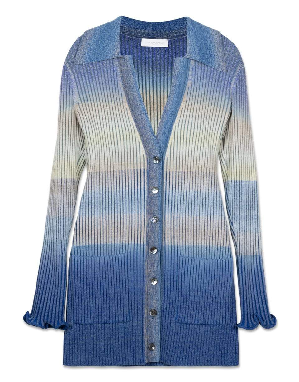 SIMKHAI-Bianca Striped Cardigan-