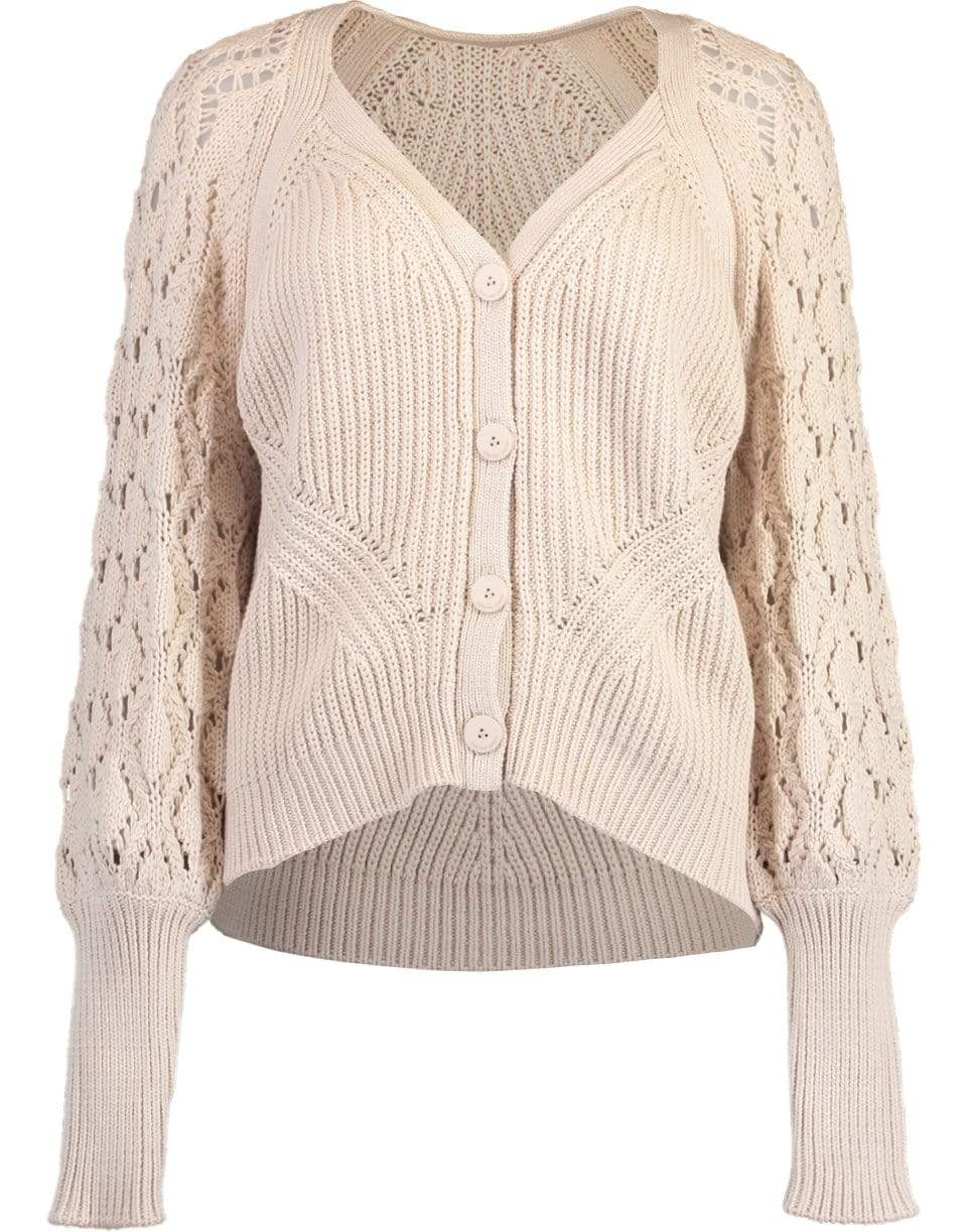 SIMKHAI-Adeline Ribbed Cardigan-