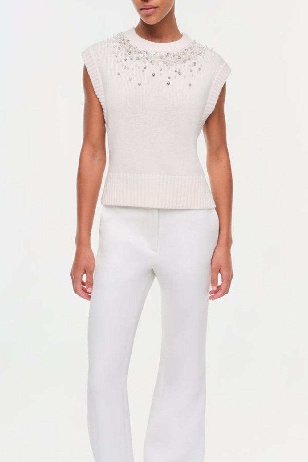 Candra Vest Top-IVORY-XS-CLOTHINGTOPKNITS-SIMKHAI