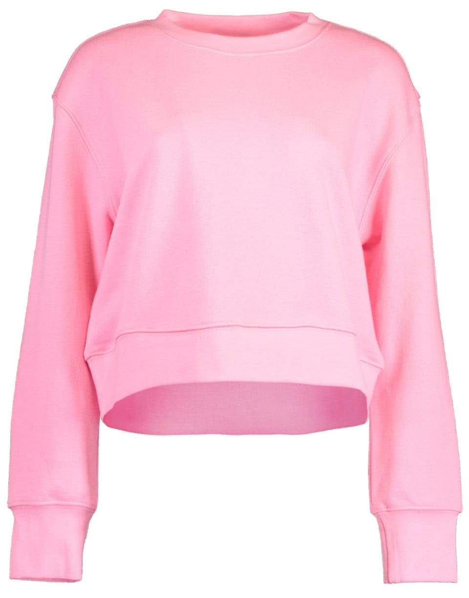 SIMKHAI-Jordi Cropped Terry Sweatshirt-