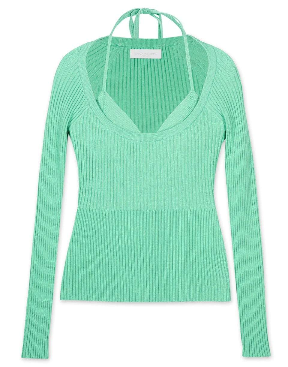 SIMKHAI-Jayline Compact Pullover - Kiwi-