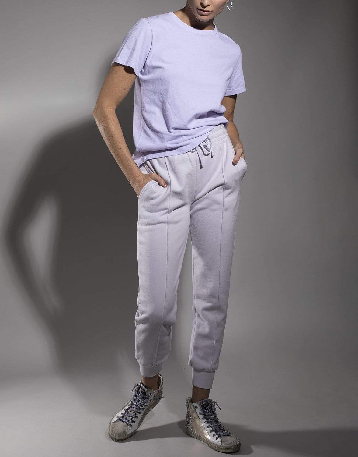 SIMKHAI-Reed Jersey Short Sleeve Crewneck Tee-