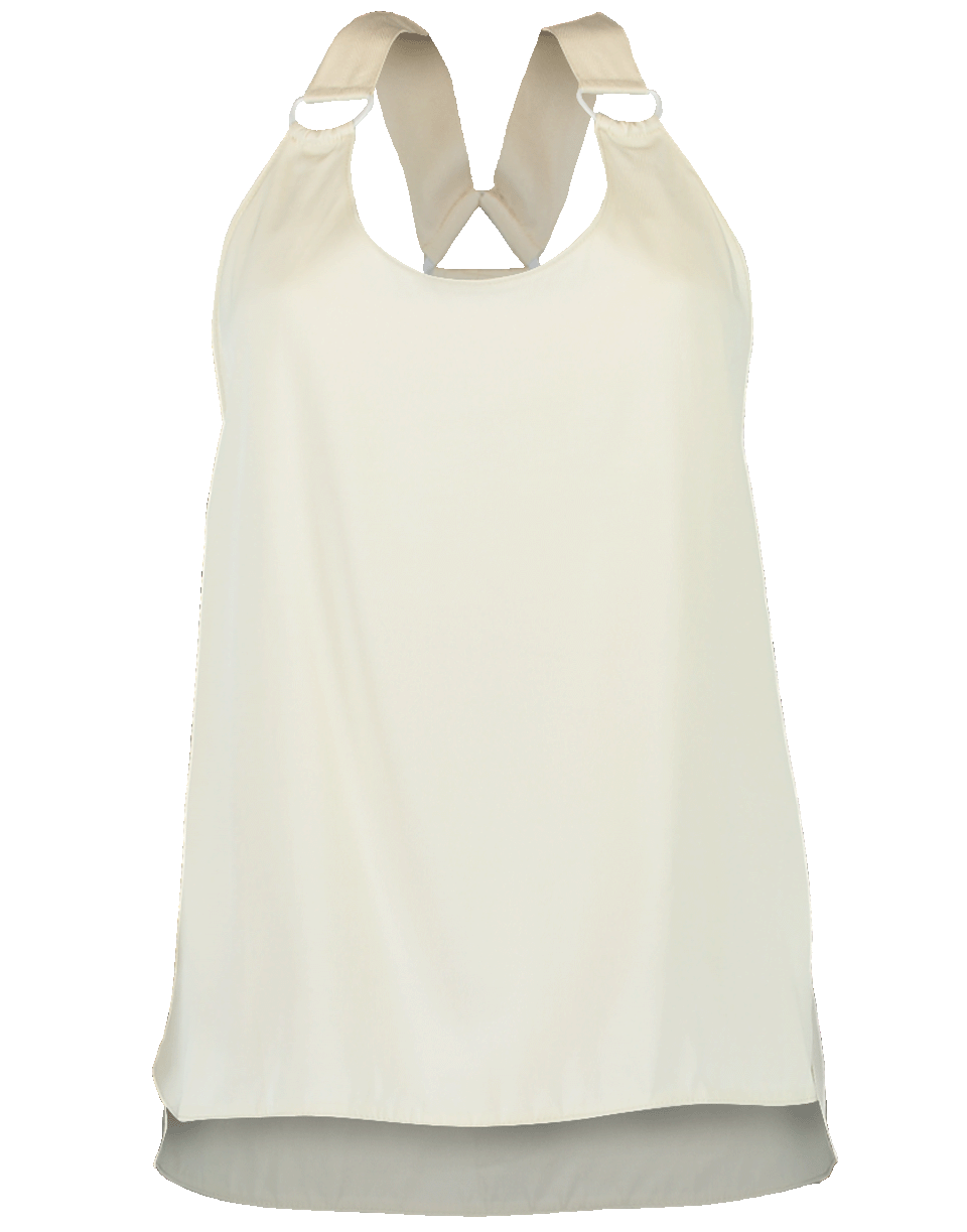 SIMKHAI-Lux Twill Strap Tank-