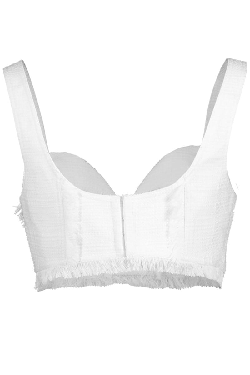 SIMKHAI-Keaton Boucle Bralette-