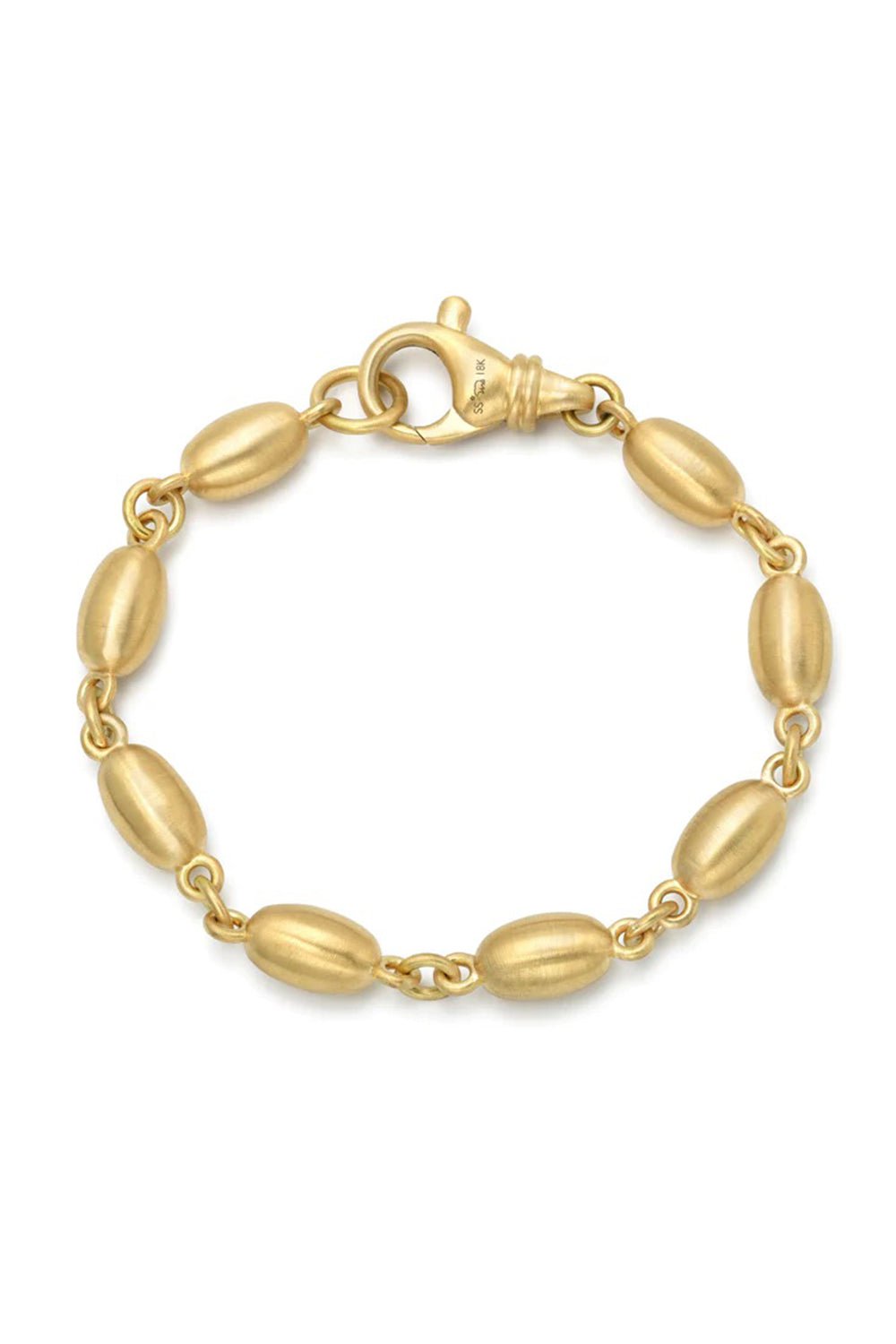 SINGLE STONE-Dorothy Luxe Bracelet-YELLOW GOLD