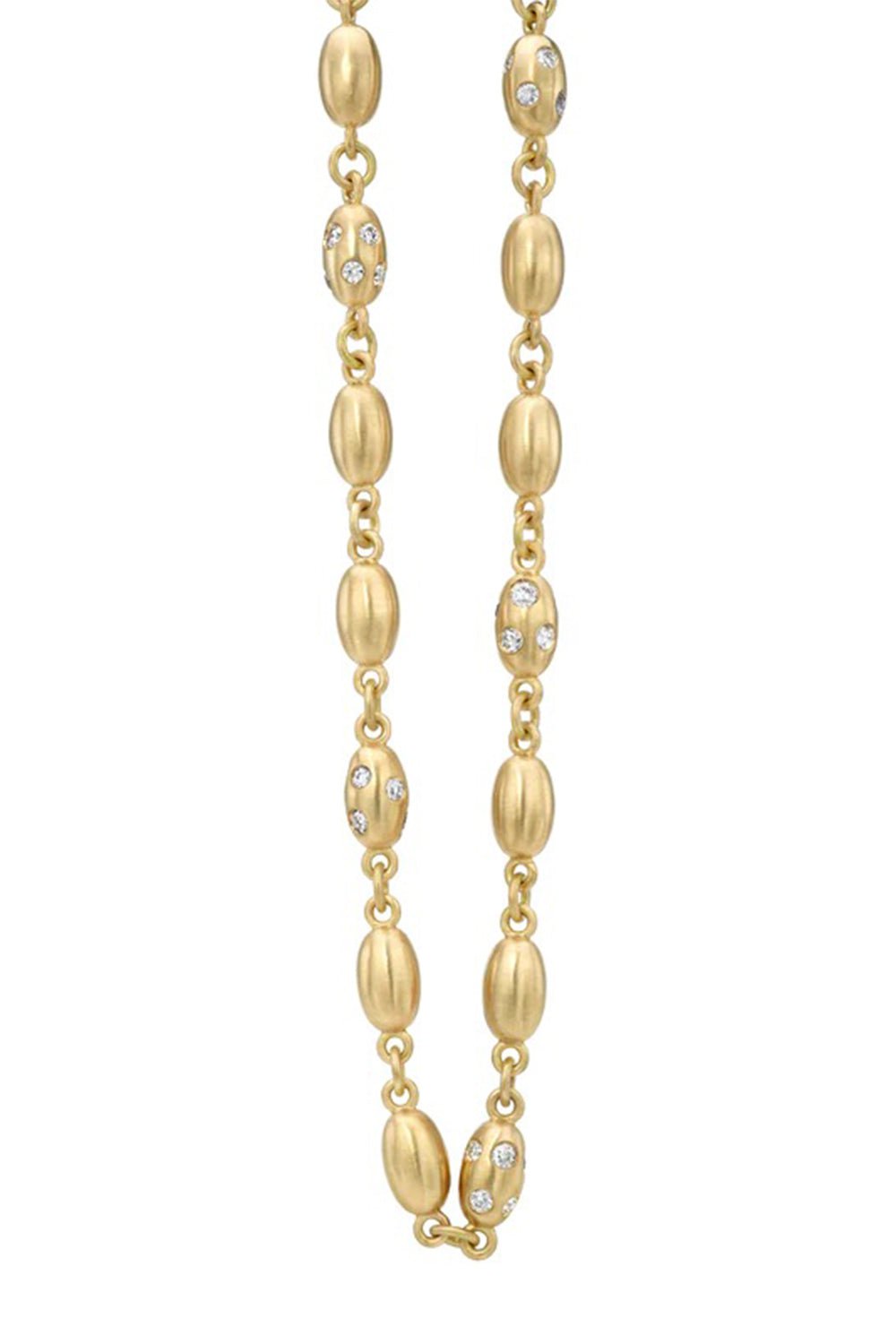 SINGLE STONE-Dorothy Luxe Diamond Necklace-YELLOW GOLD