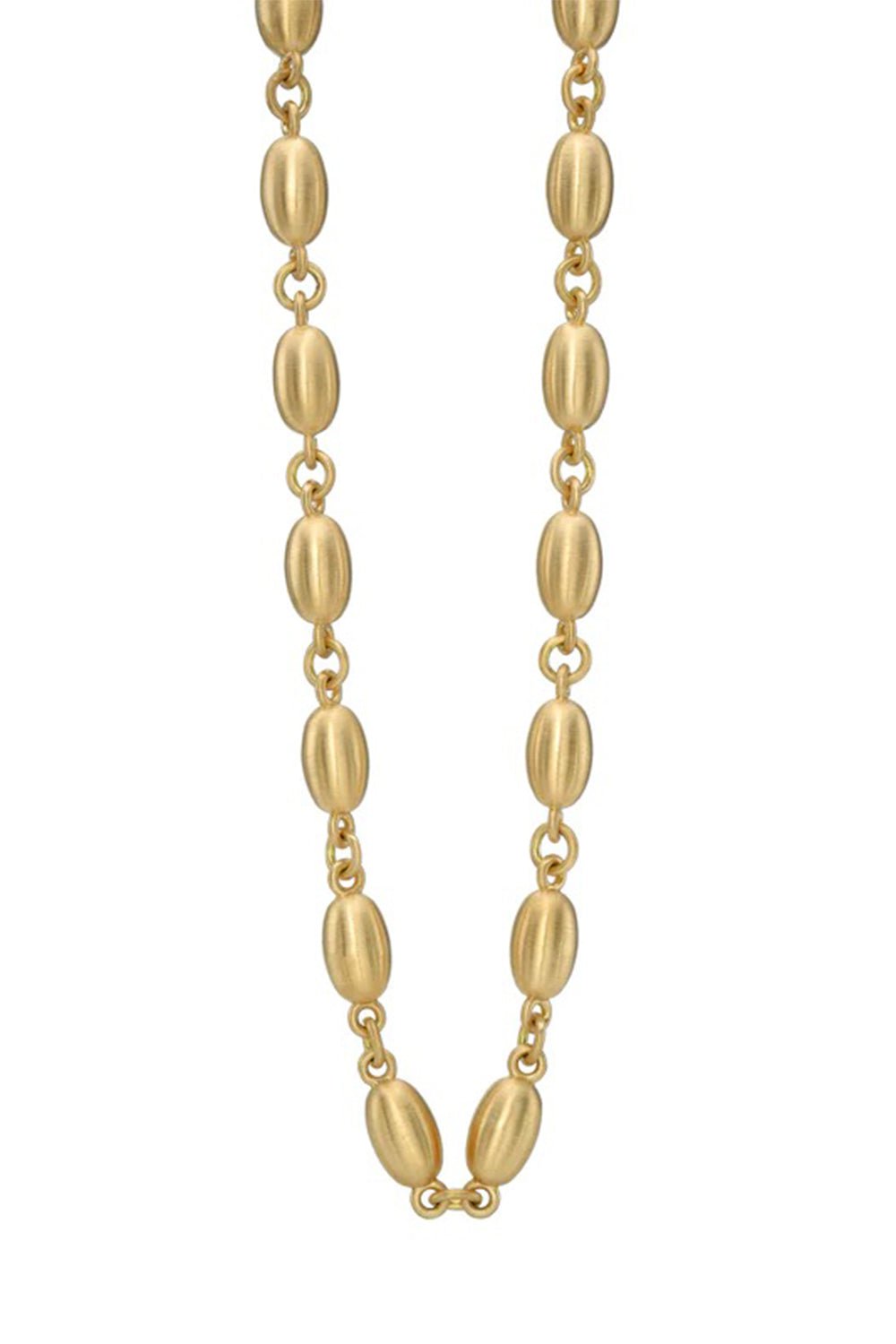 SINGLE STONE-Dorothy Luxe Necklace-YELLOW GOLD