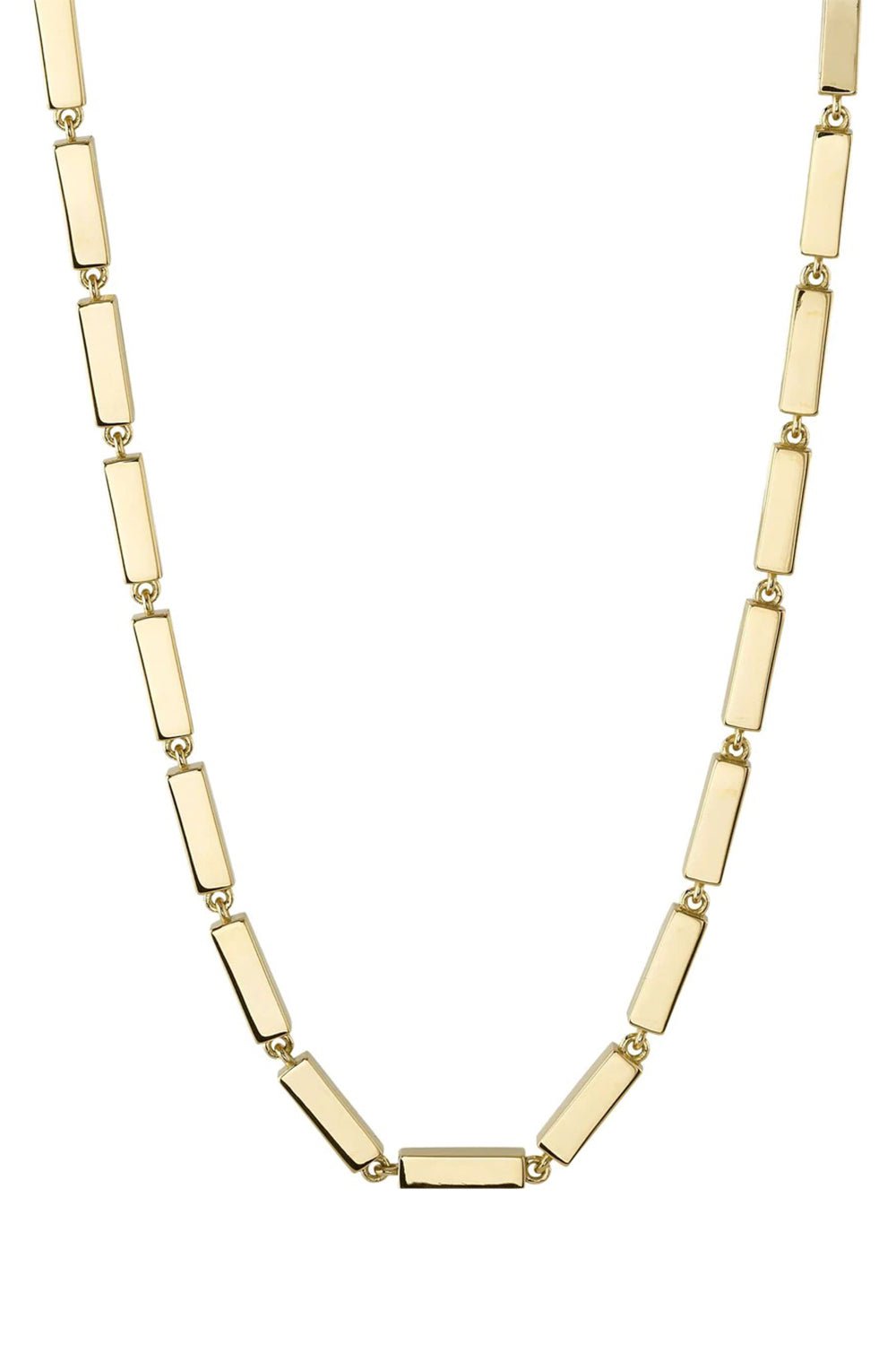 SINGLE STONE-Gianna Necklace-YELLOW GOLD