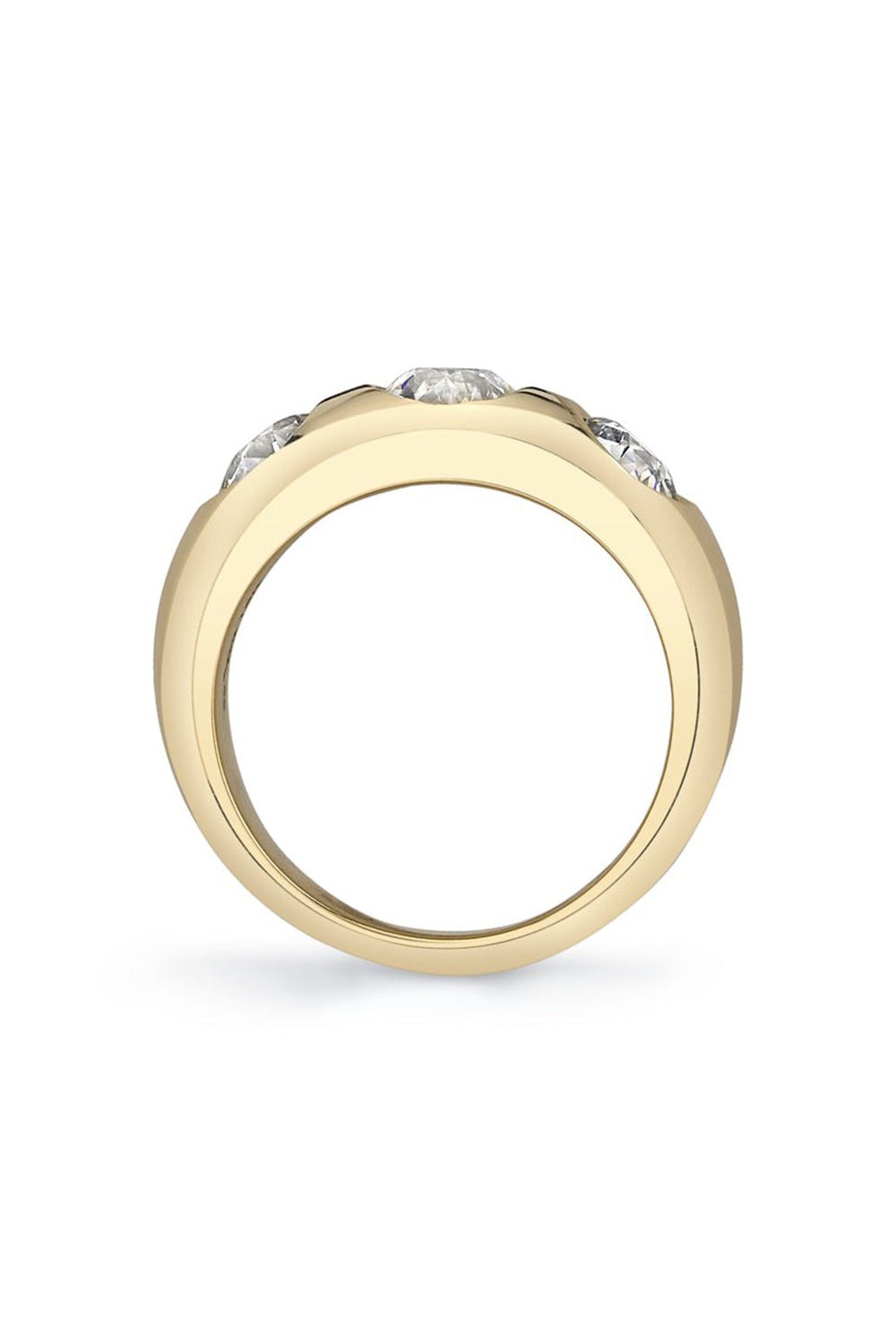 SINGLE STONE-Dallas 3 Diamond Ring-YELLOW GOLD