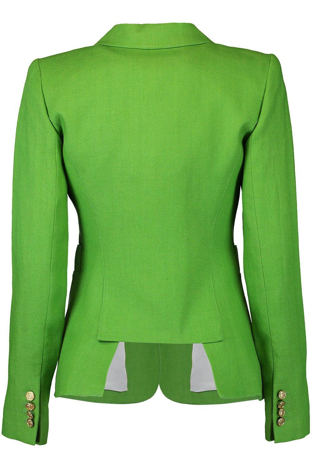 新品MASTERS COLLECTION ジャケット レディースSM　グリーン Duchess Blazer - Grass Green | SMYTHE – Marissa Collections